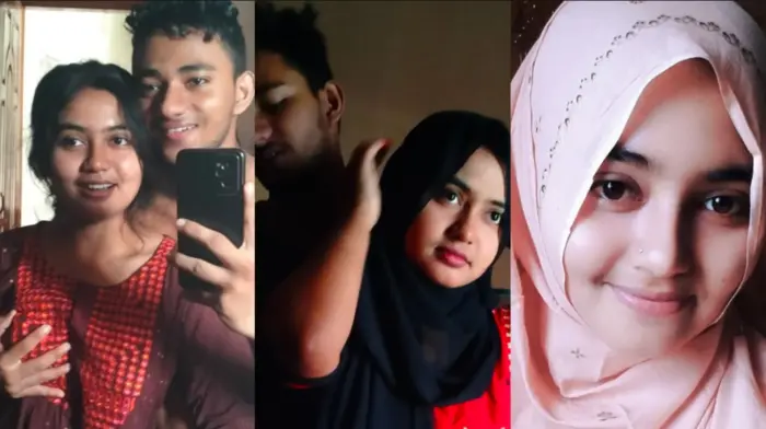 Bangladeshi Beautiful Young Hijabi GF Stripping On VC Video