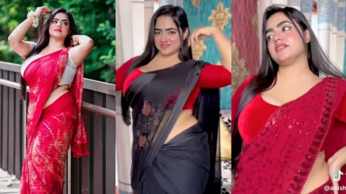 Bangladeshi Tiktoker Anisha Momo Viral Collection Video