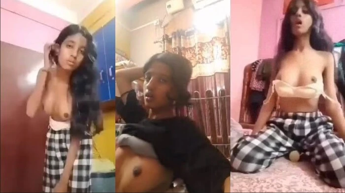 Horny Young Assamese Girl Teasing Perfect Boobs Virul